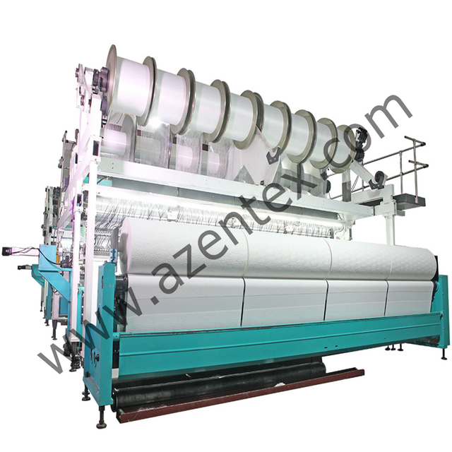 M&aacute;y dệt khăn sợi dọc họa tiết Jacquard