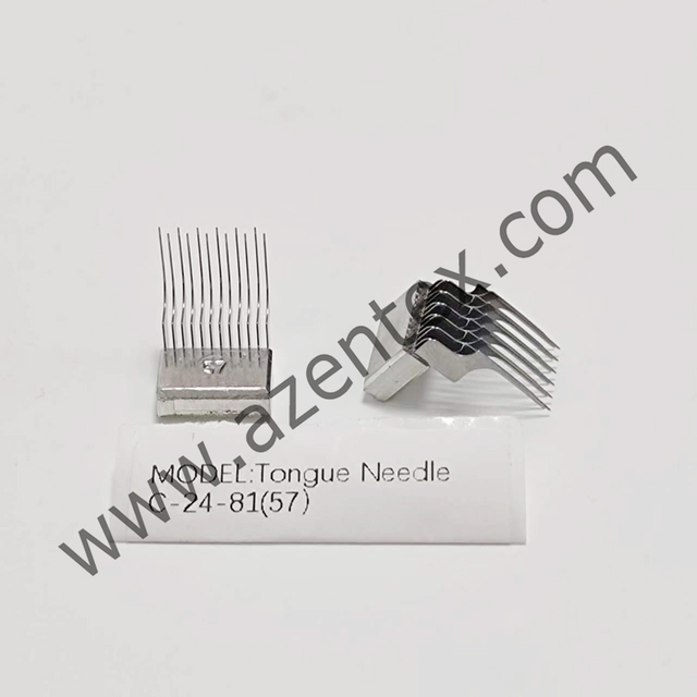 워프 편직기 예비 부품 코어 니들 텅 유닛