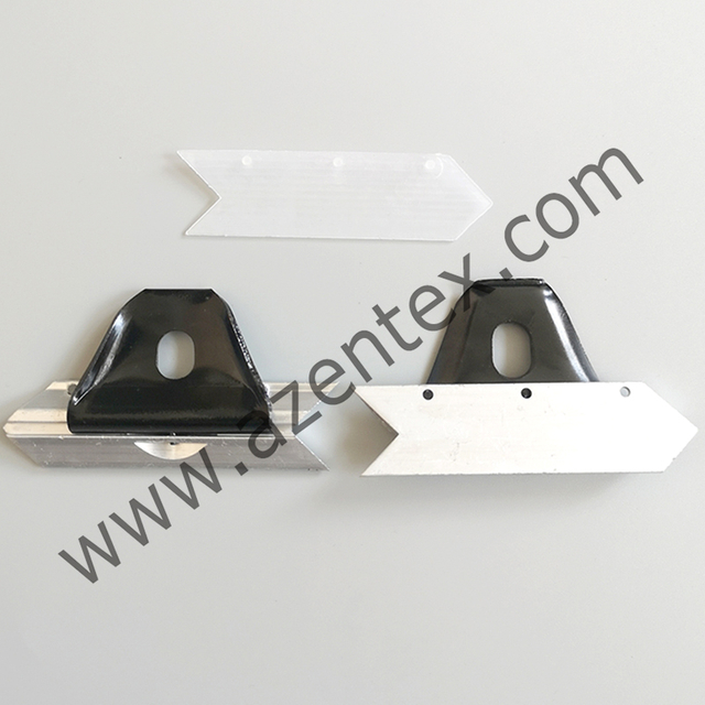 Tampa de agulha para m&aacute;quina de tric&ocirc; com barra de agulha dupla 