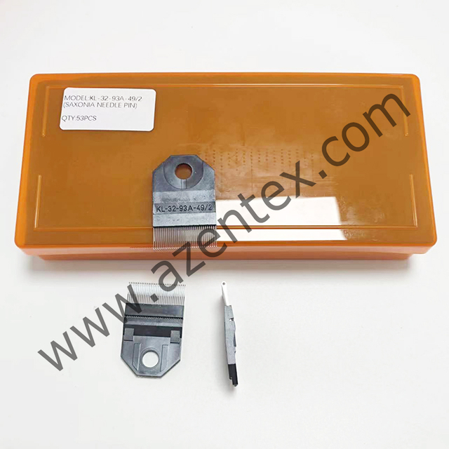 Agulha guia para m&aacute;quina de tric&ocirc; urdidura KL-28-93-49