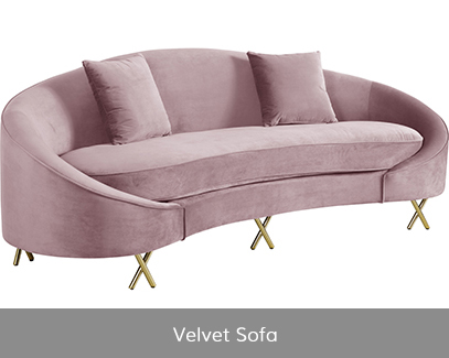 Velvet-Sofa