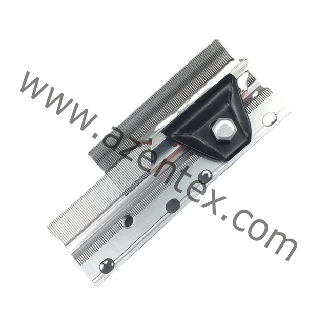 워프 편직기 니들 베드