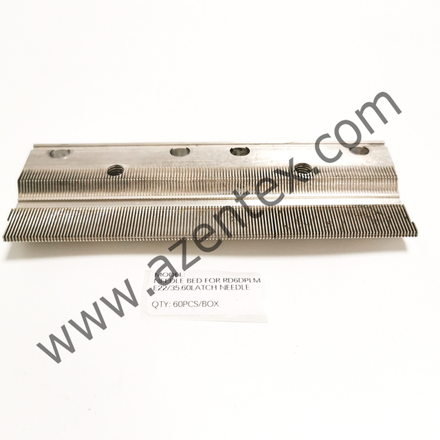 칼 메이어 KS HKS LIBA TM 기계용 날실 편직 6'' 니들 베드 